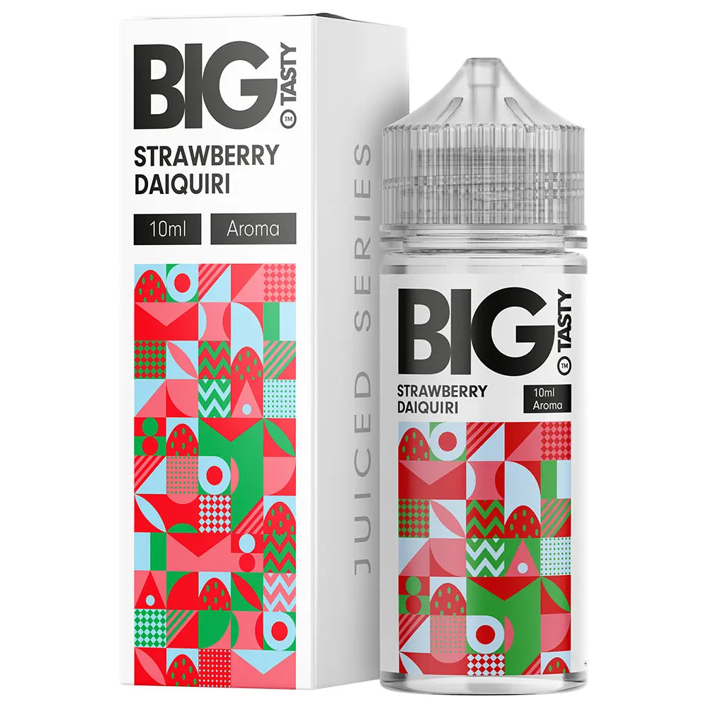 Big Tasty Longfill - Strawberry Daiquiri - 10ml Aroma in 120ml Flasche