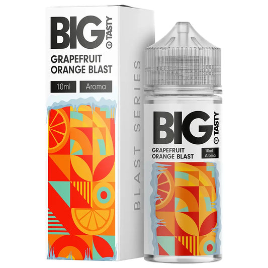 Big Tasty Longfill - Grapefruit Orange Blast - 10ml Aroma in 120ml Flasche