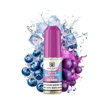 10x Bar Juice 5000 10ml Nikotinsalzliquid Grape Blueberry Ice