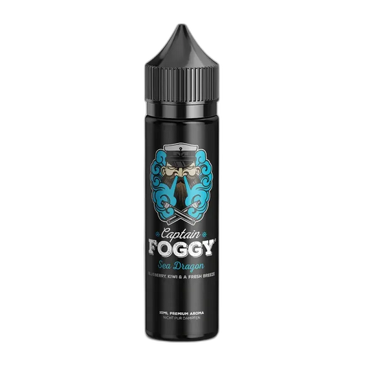 Captain Foggy Longfill - Sea Dragon - 10ml Aroma in 60ml Flasche