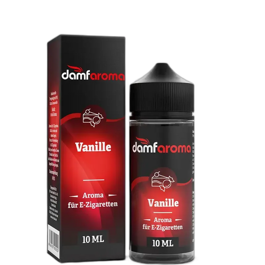 damfaroma Longfill - Vanille - 10ml Aroma in 120ml Flasche