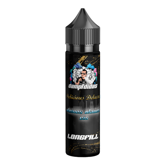 Dampfdidas Longfill - Kleines Blaues Eis - 10ml Aroma in 60ml Flasche