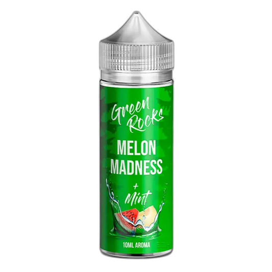Green Rocks Longfill - Hacks Melon Madness - 10ml Aroma in 120ml Flasche