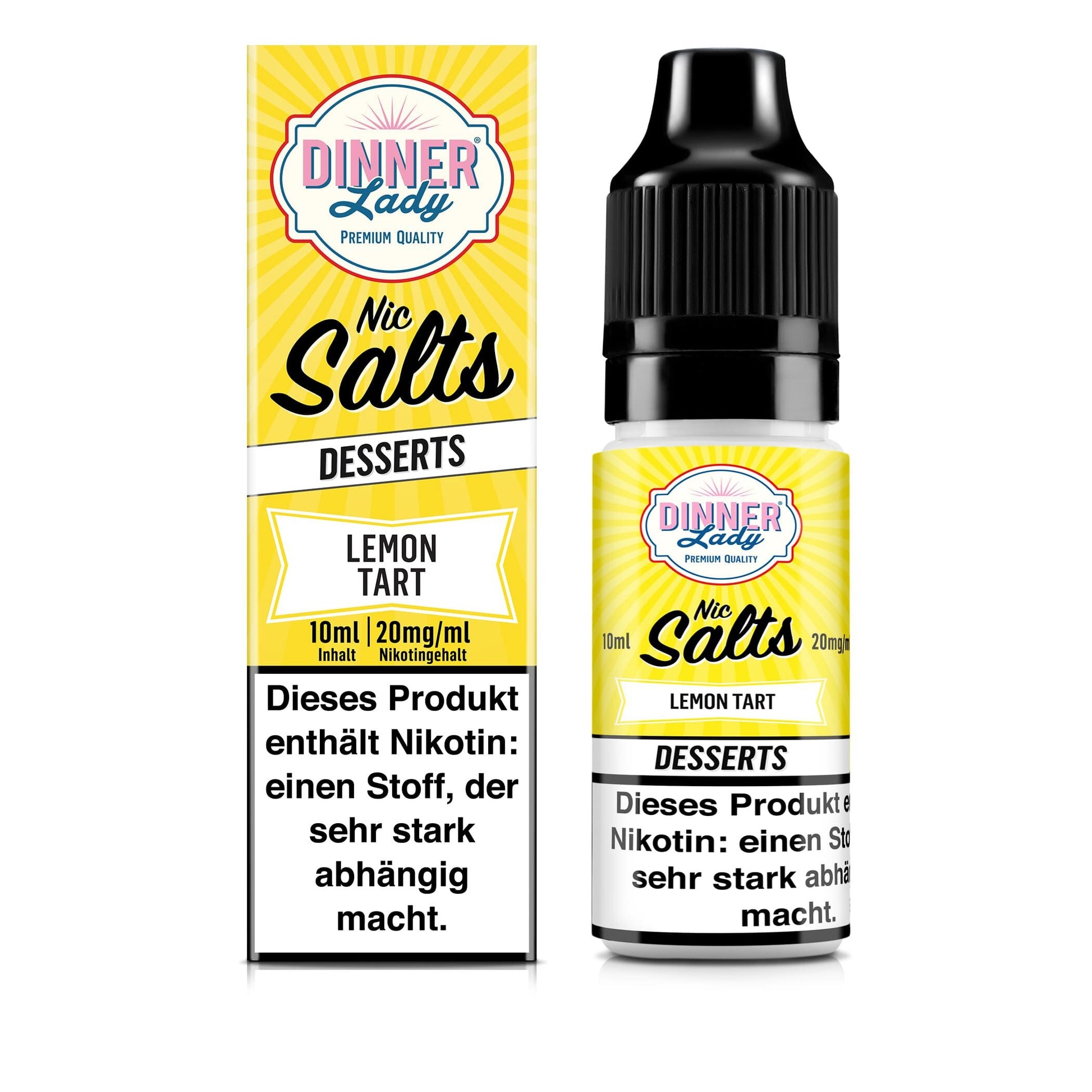 Dinner Lady Nikotinsalz Lemon Tart Liquid