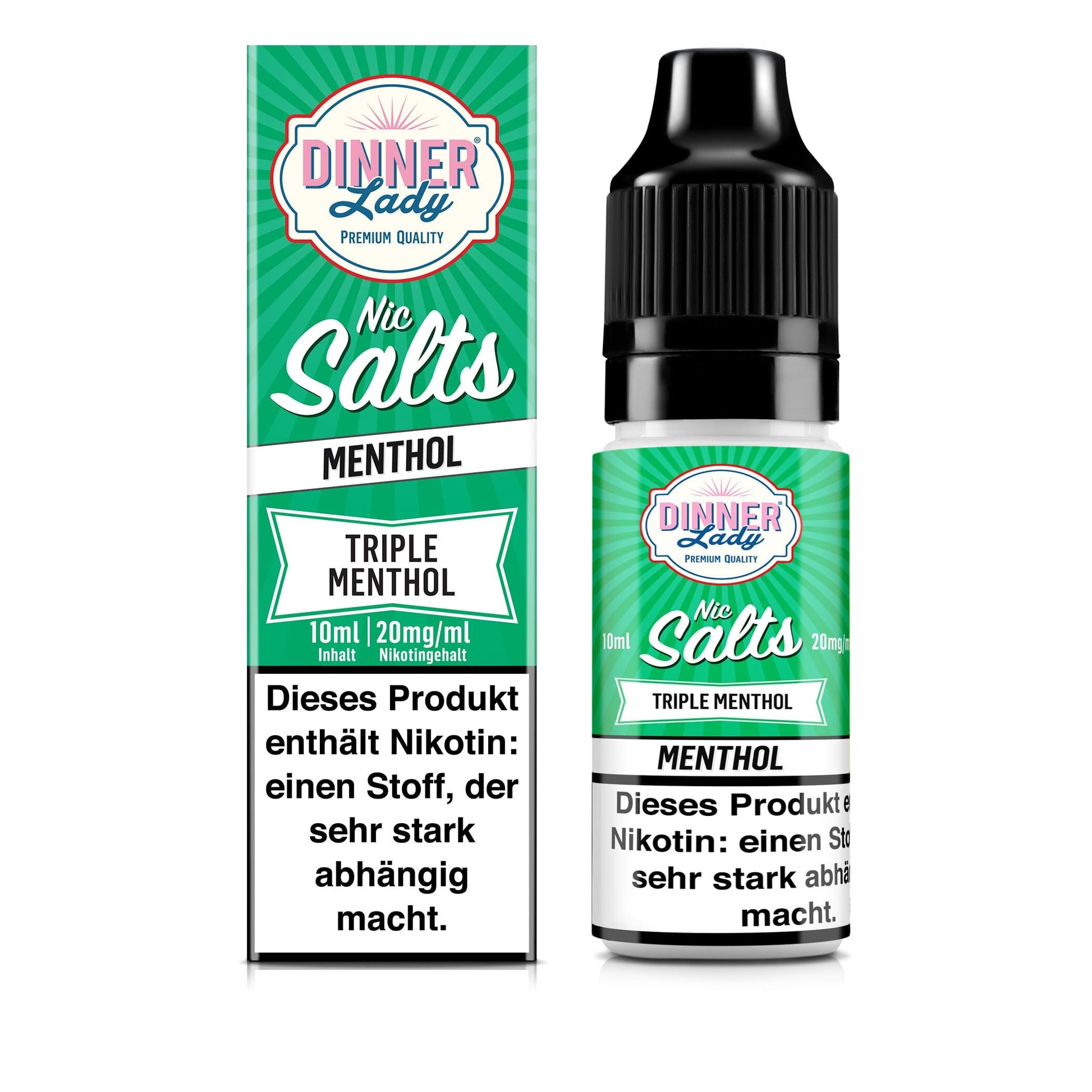 Dinner Lady Nikotinsalz Triple Menthol Liquid