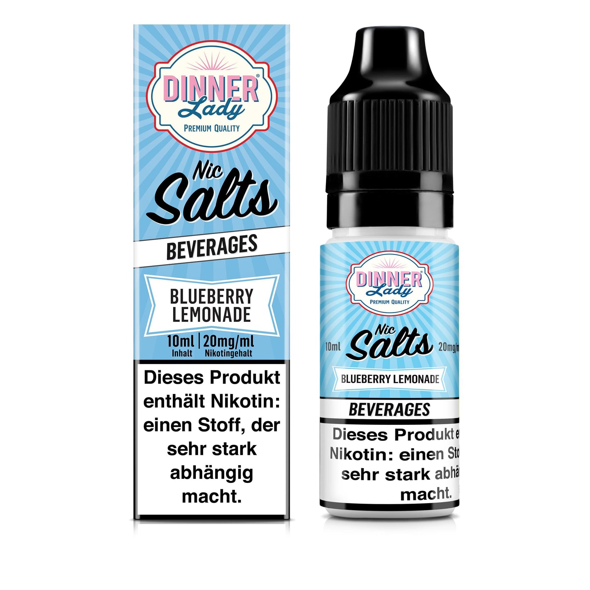 Dinner Lady Nikotinsalz Blueberry Lemonade Liquid