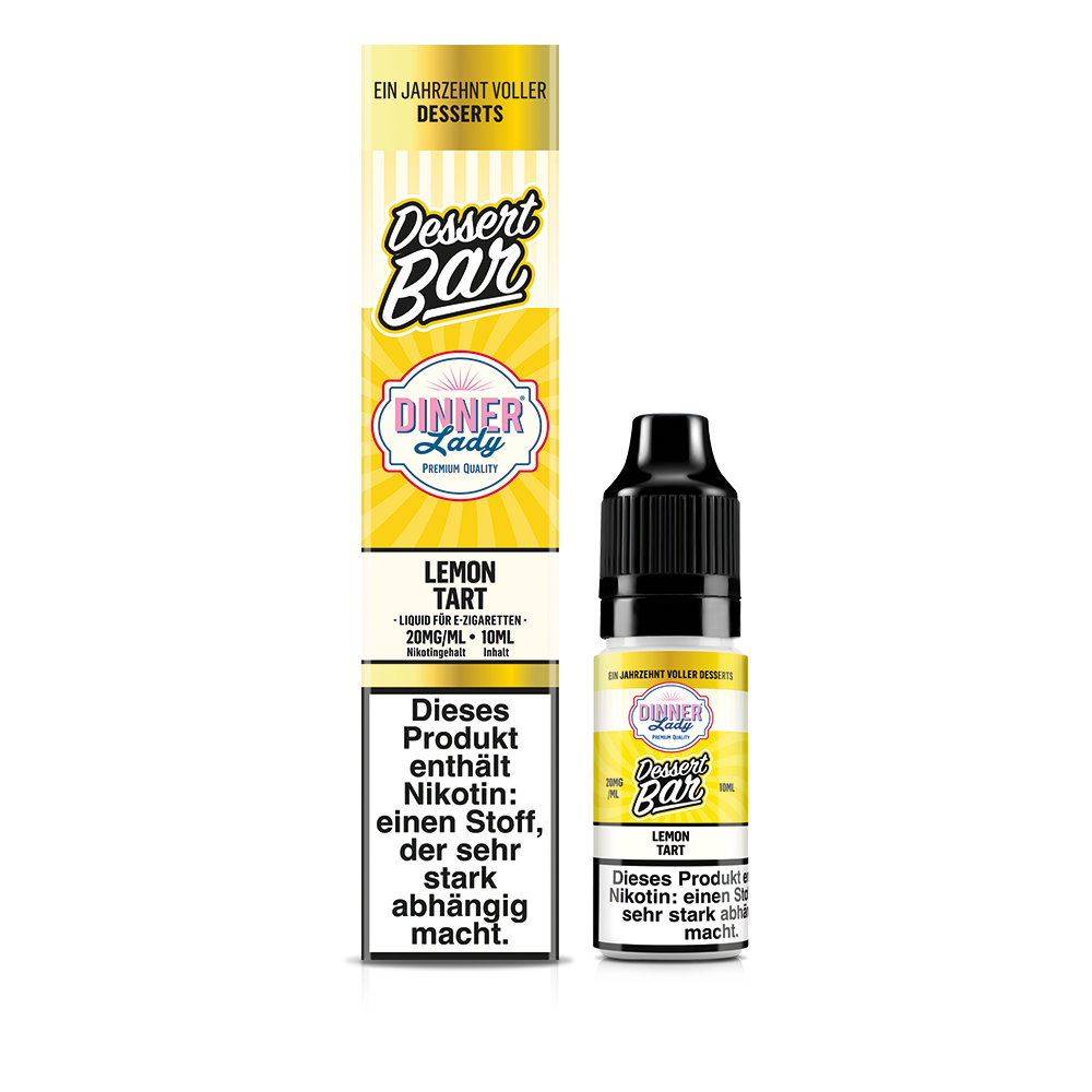Dinner Lady Nikotinsalz - Lemon Tart - Overdosed Liquid 20mg
