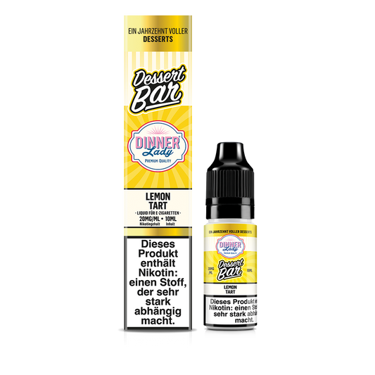 Dinner Lady Nikotinsalz - Lemon Tart - Overdosed Liquid 20mg