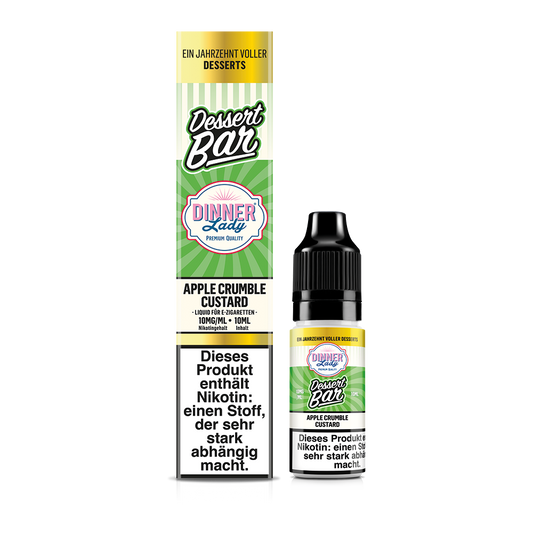 Dinner Lady Nikotinsalz Apple Crumble Custard Liquid