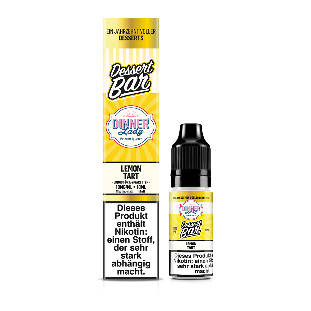 Dinner Lady Nikotinsalz - Lemon Tart - Overdosed Liquid 10mg