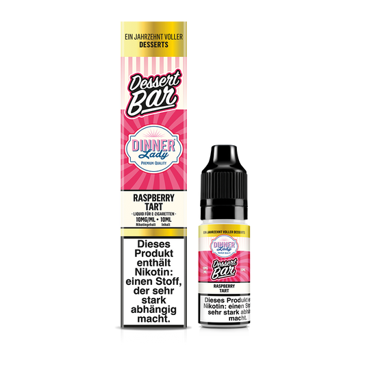 Dinner Lady Nikotinsalz Raspberry Tart Liquid