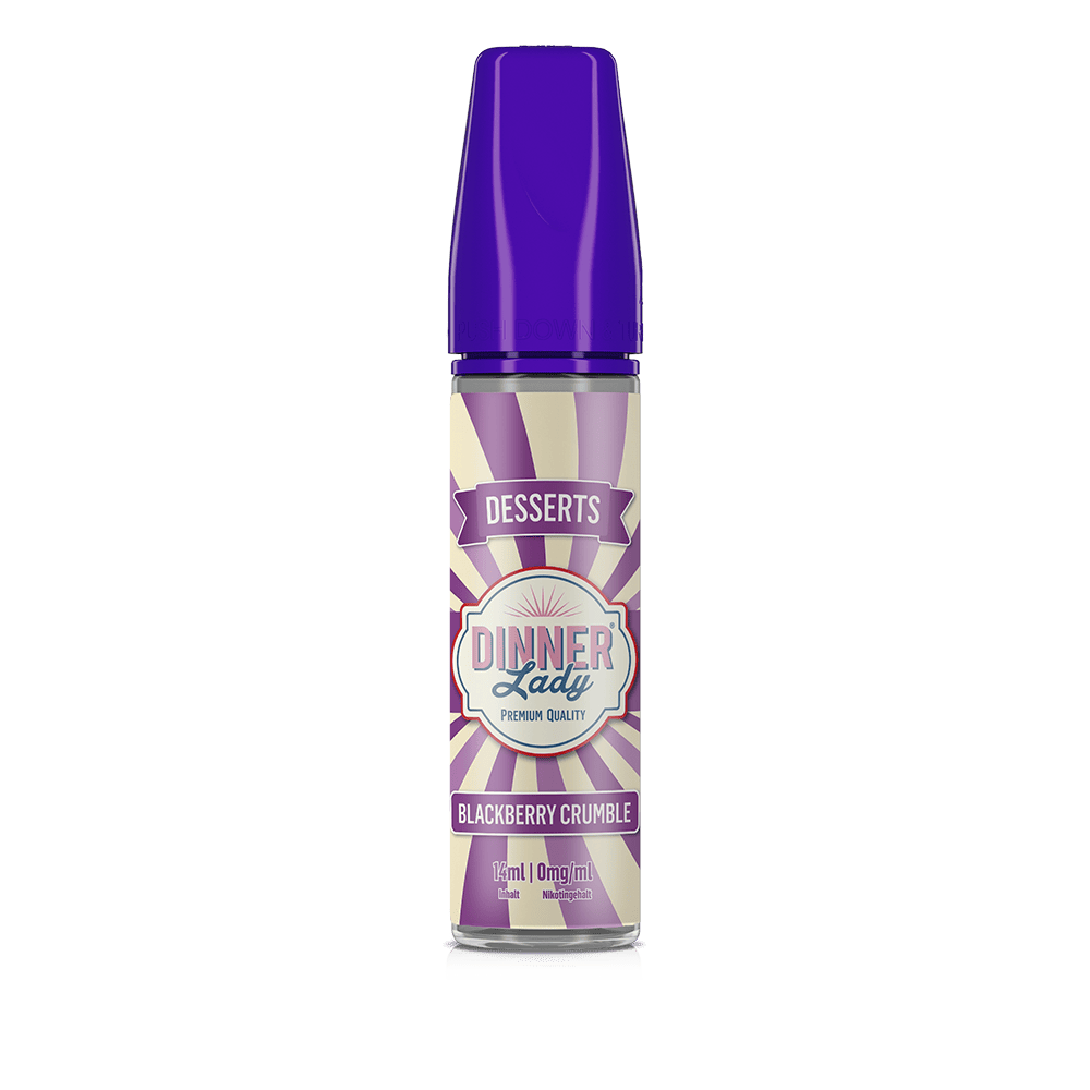 Dinner Lady Aroma Longfill - Blackberry Crumble - 14ml in 60ml Flasche