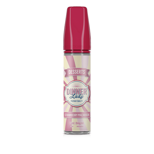 Dinner Lady Aroma Longfill - Strawberry Macaroon - 14ml in 60ml Flasche
