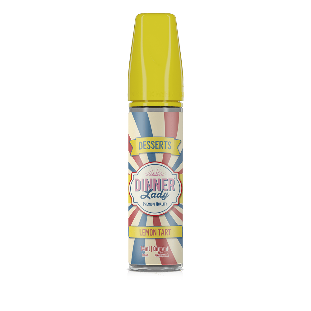 Dinner Lady Aroma Longfill - Lemon Tart - 14ml in 60ml Flasche