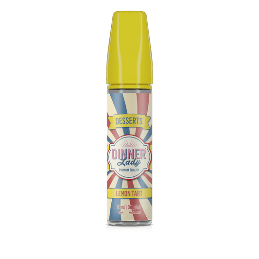 Dinner Lady Aroma Longfill - Lemon Tart - 14ml in 60ml Flasche