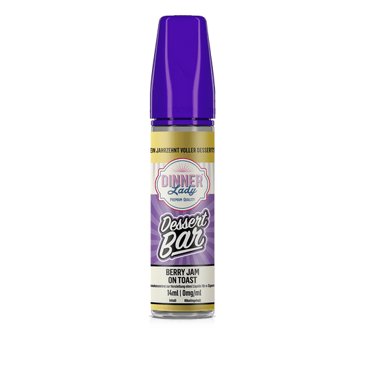 Dinner Lady Aroma Longfill - Berry Jam on Toast - 14ml in 60ml Flasche