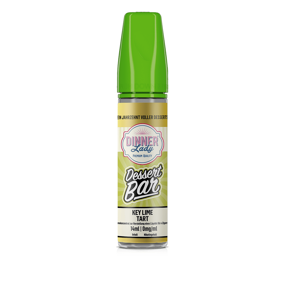 Dinner Lady Aroma Longfill - Key Lime Tart - 14ml in 60ml Flasche