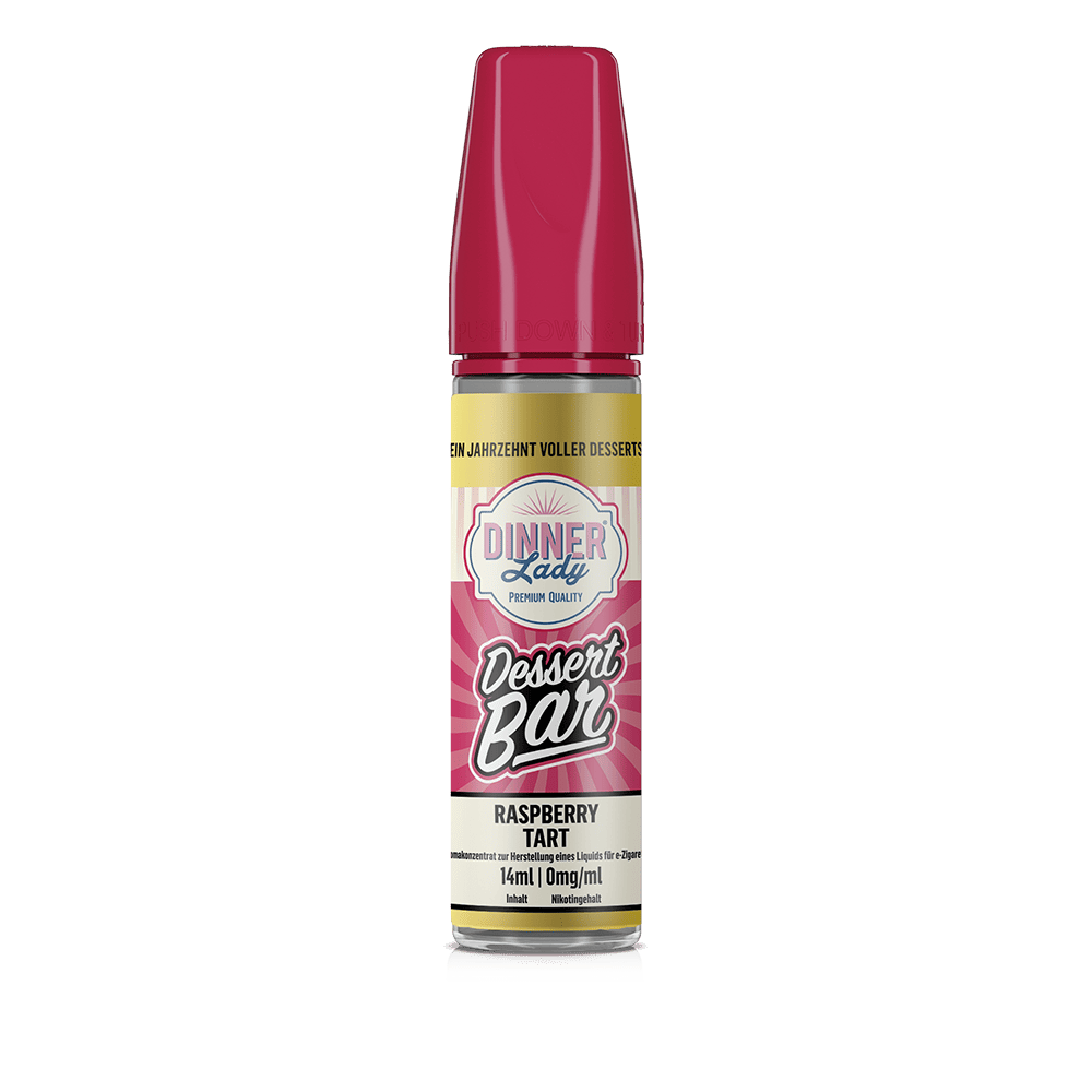 Dinner Lady Aroma Longfill - Raspberry Tart - 14ml in 60ml Flasche