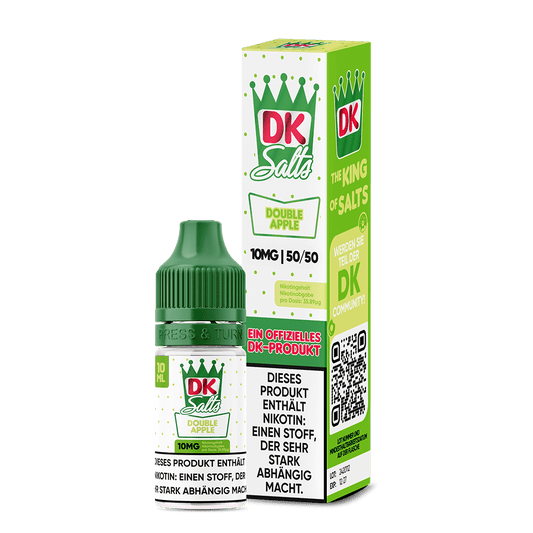 DK Salts Nikotinsalz - Double Apple - Liquid 10mg 10ml