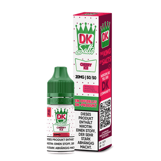DK Salts Nikotinsalz - Cherry Ice - Liquid 20mg 10ml