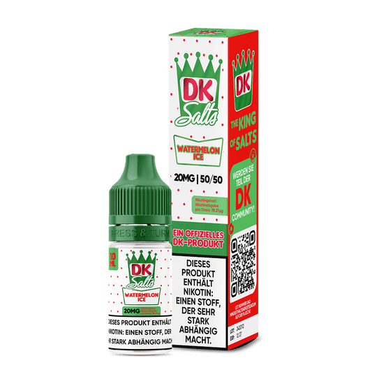 DK Salts Nikotinsalz - Watermelon Ice - Liquid 20mg 10ml