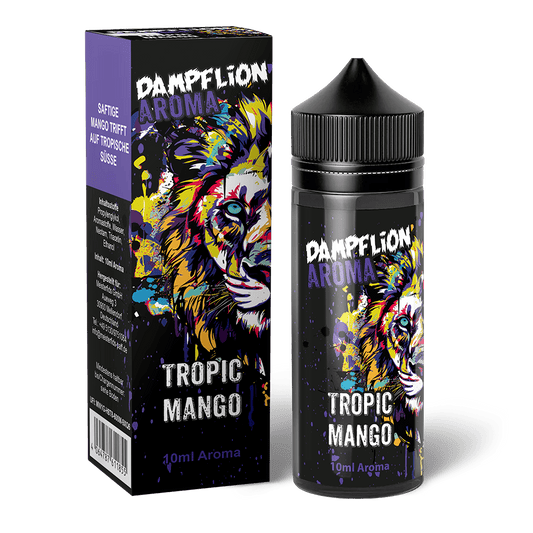 Dampflion Intense Longfill - Tropic Mango - 10ml Aroma in 120ml Flasche