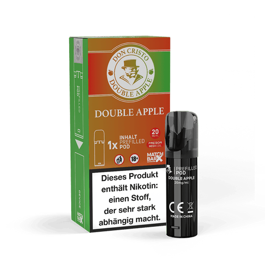 Don Cristo Einweg Pod - Double Apple - 20mg 2ml