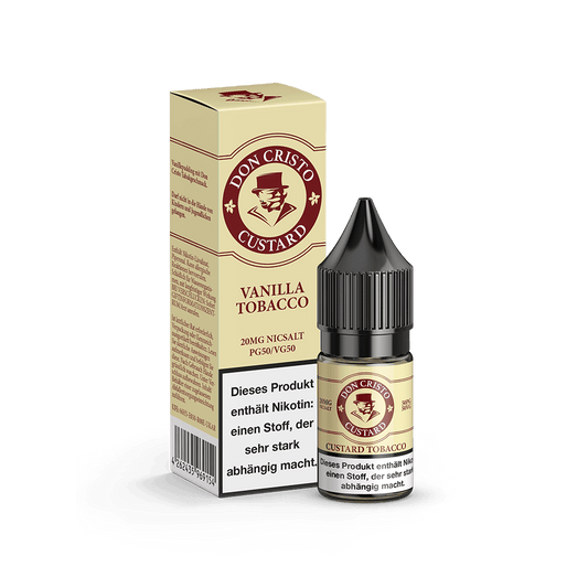 Don Cristo Nikotinsalz - Vanilla Tobacco - 10ml Liquid 10mg