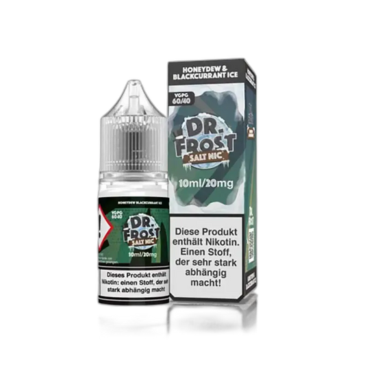 Dr. Frost Nikotinsalz - Ice Cold Honeydew & Blackcurant - 10ml Liquid 20mg