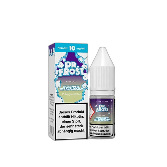 Dr. Frost Nikotinsalz - Ice Cold Honeydew & Blackcurrant - Liquid 10mg 10ml