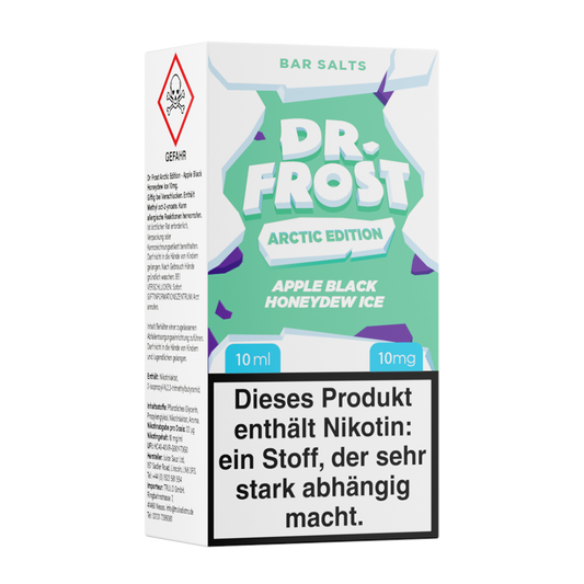 Dr. Frost Nikotinsalz - Apple Black Honeydew Ice - Liquid 10mg 10ml Flasche