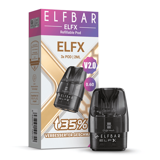 3x Elfbar ELFX V2.0 Pod
