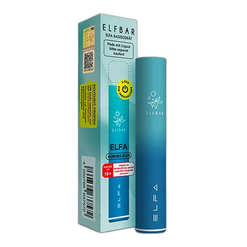 Elfbar Elfa Gerät Aurora Blue