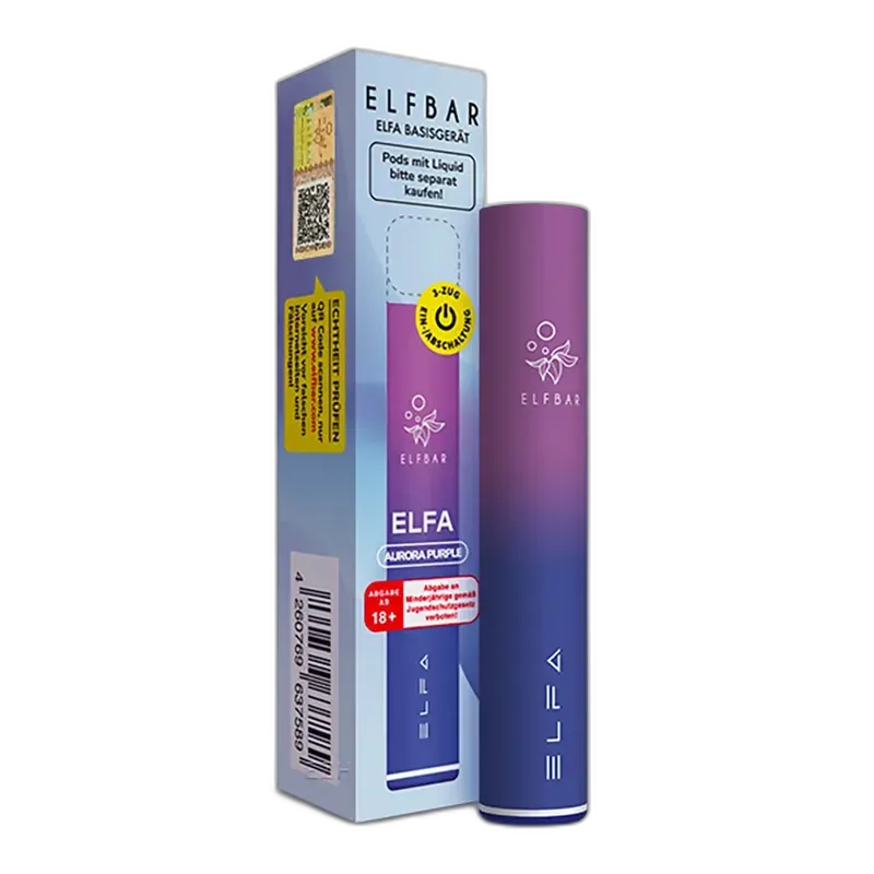 Elfbar Elfa Gerät Aurora Purple