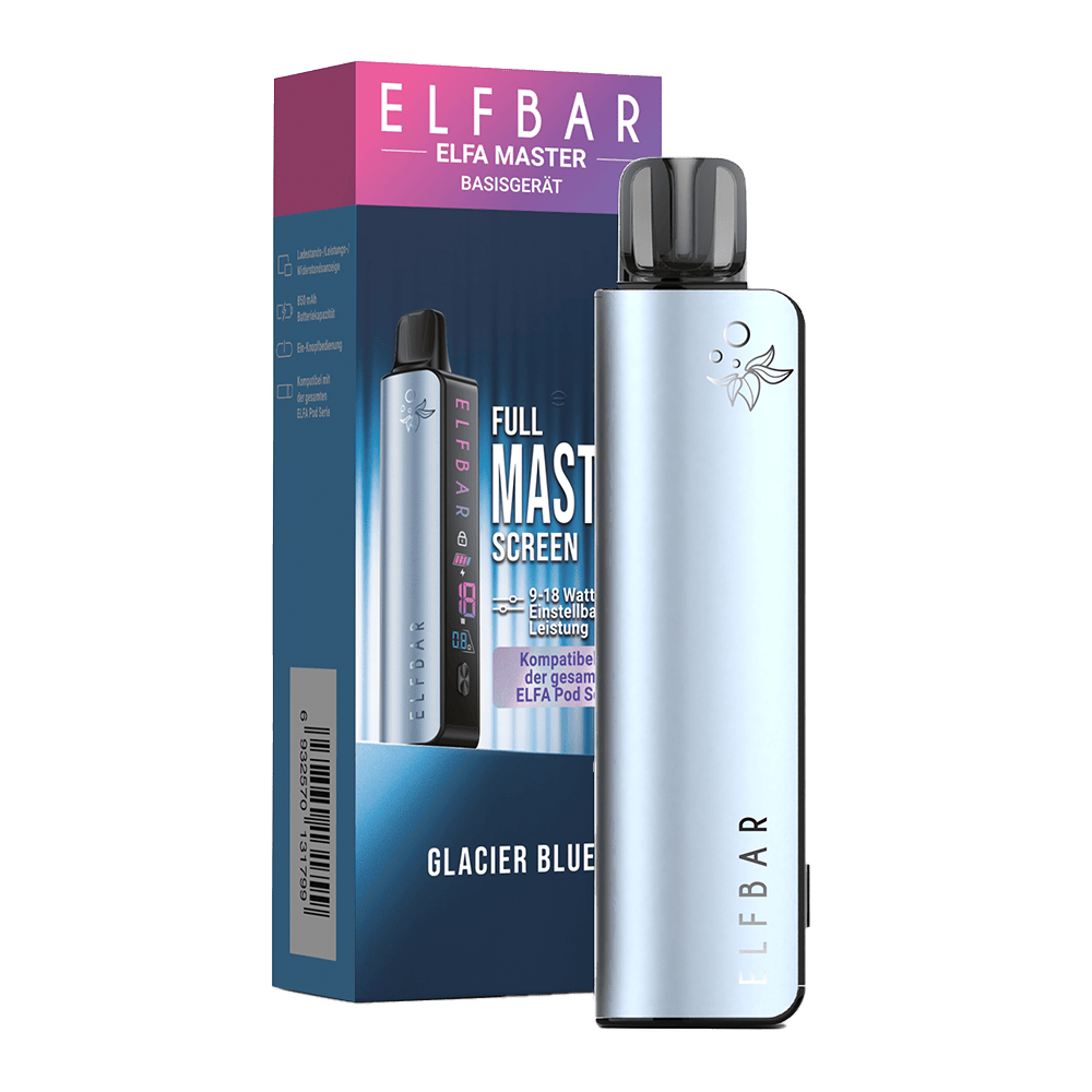 Elfbar Elfa Master Gerät Glacier Blue