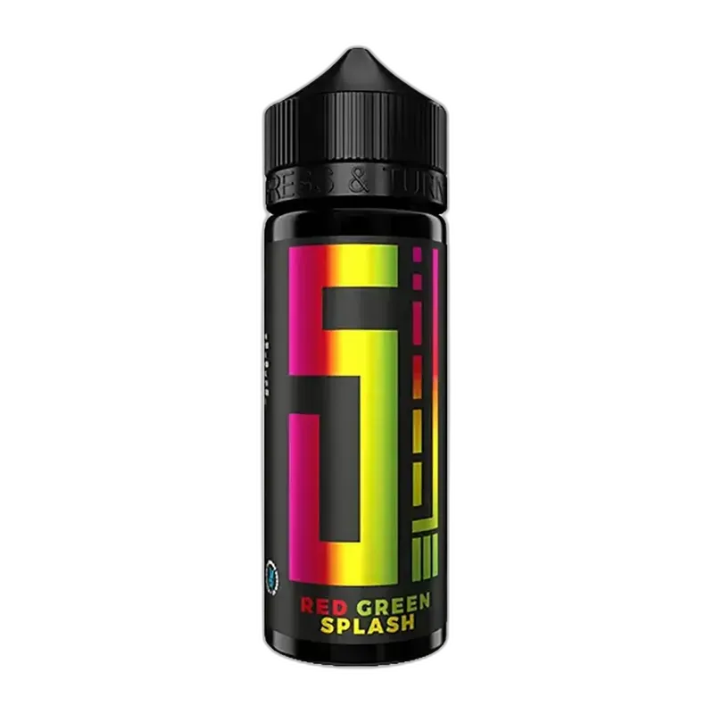 5EL Longfill - Red Green Splash - 10ml Aroma in 120ml Flasche