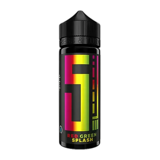 5EL Longfill - Red Green Splash - 10ml Aroma in 120ml Flasche