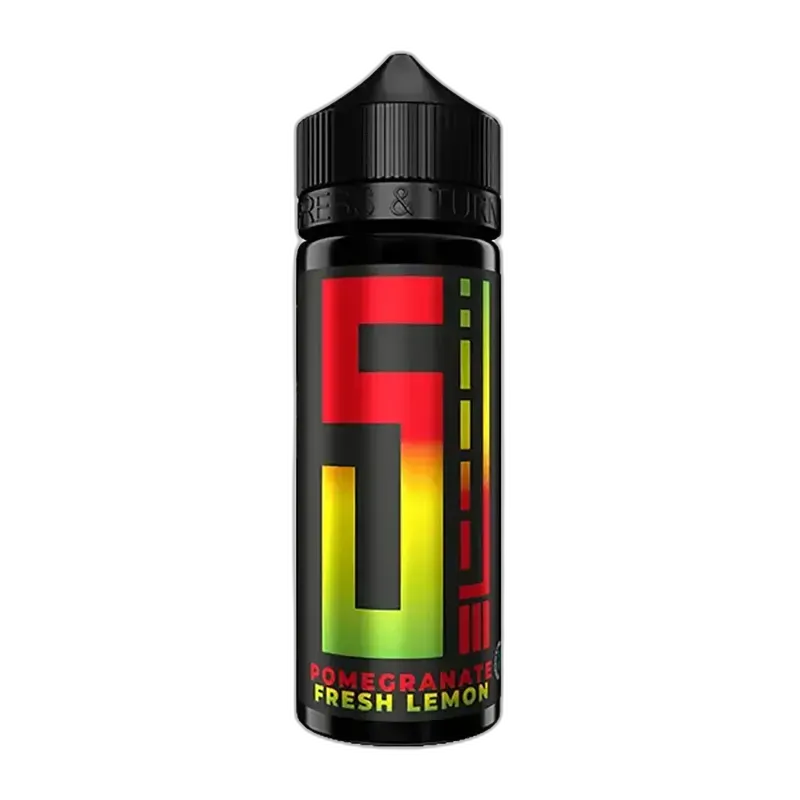 5EL Longfill - Pomegranate Fresh Lemon - 10ml Aroma in 120ml Flasche