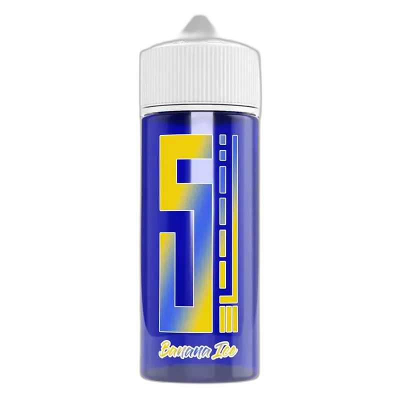 5EL Longfill - Banana Ice - 10ml Aroma in 120ml Flasche