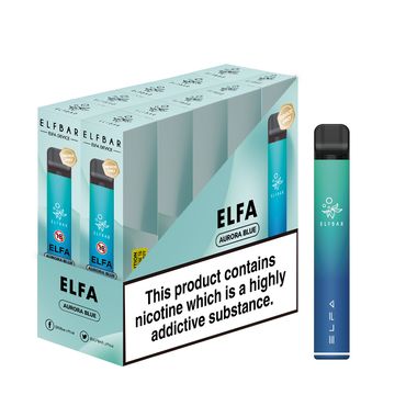 [Paket] 10x ELFBAR ELFA Pod Kit 500 mAh Akku - Aurora Blue