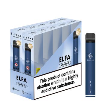 [Paket] 10x ELFBAR ELFA Pod Kit 500 mAh Akku - Navy Blue
