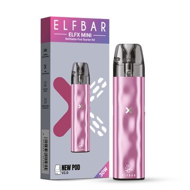 [Paket] 10x ELFBAR ELFX Mini - Pod Kit - 1000 mAh Farbe: Pink