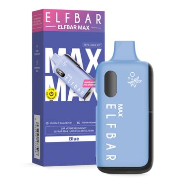 [Paket] 10x ELFBAR MAX Pod Kit - Farbe: Blue