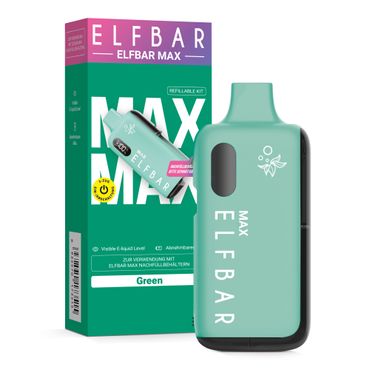 [Paket] 10x ELFBAR MAX Pod Kit - Farbe: Green