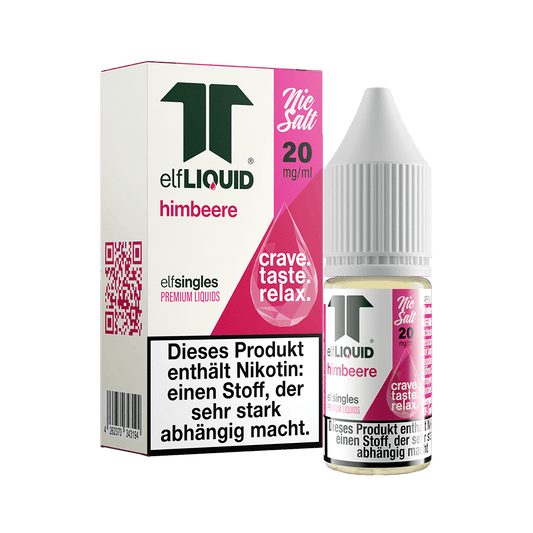 Elf-Liquid Nikotinsalz - Himbeere - 10ml Liquid 20mg