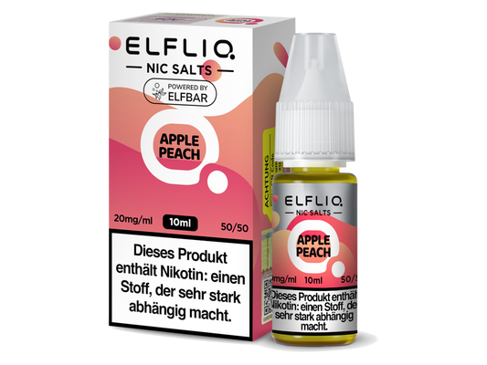 ELFLIQ - Nikotinsalz Liquid - Apple Peach