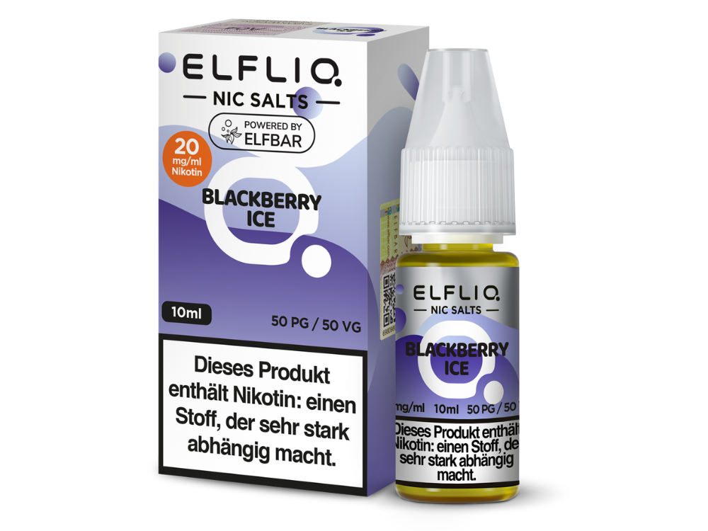 ELFLIQ - Nikotinsalz Liquid - Blackberry Ice