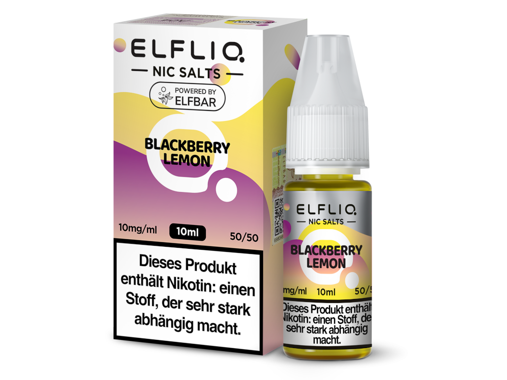 ELFLIQ - Nikotinsalz Liquid - Blackberry Lemon