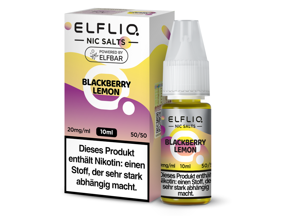 ELFLIQ - Nikotinsalz Liquid - Blackberry Lemon