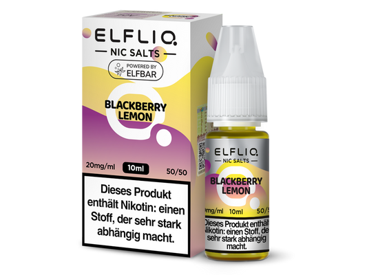 ELFLIQ - Nikotinsalz Liquid - Blackberry Lemon